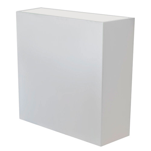 Maceta de polietileno de alta densidad newgarden blanco 80x80 cm