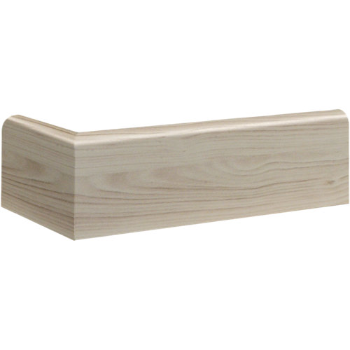 Estantería de madera en kit gala de 80x216,7x25 cm y carga max, 100 kg por balda 23 Zócalo mdf artens 8 cm beige mod013
