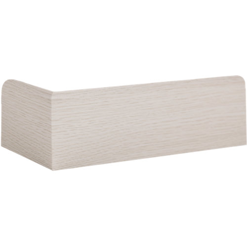 Pack de 3 molduras mdf blanco 50 x 10 mm 24 Zócalo mdf artens 8 cm beige mod017