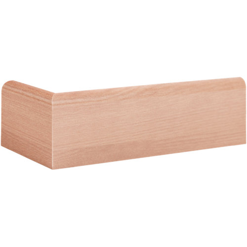 Lama vinílica clic artens intenso harmony aveiro 28 Rodapié mdf artens 8 cm natural mod033