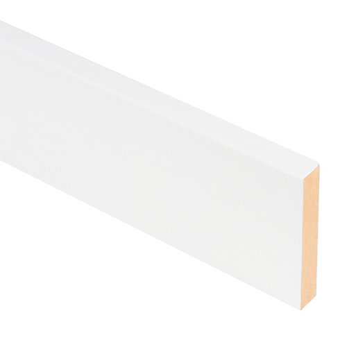 Ventana pvc blanca oscilobatiente derecha 100x60 cm 27 Tapeta de mdf lacada blanca 90x15 mm x 2,70 m (ancho x grueso x largo)