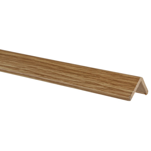 Toldo sitges brazo estor manual color blanco con tela gris de 4,5x2.5m 27 Guardavivo de mdf melamina roble 30x30 mm x 2,43 m (ancho x grueso x largo)