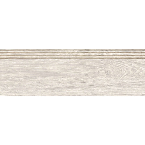 Pavimento porcelánico underwood gris 23x120 cm 24 Peldaño enzo 31.6x98.2 simple-fresno artens