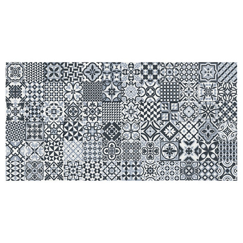 Azulejo cerámico heritage 32x62,5 decorado-black