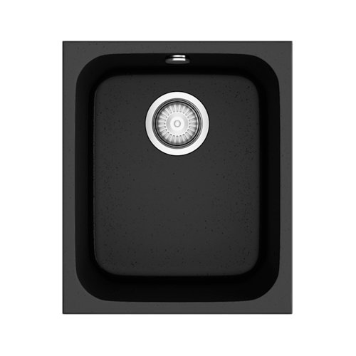 Fregadero 1 seno de resina poalgi para muebles de 45 cm