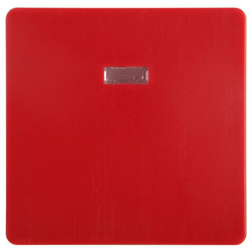 Tecla de interruptor con luz lexman color rojo