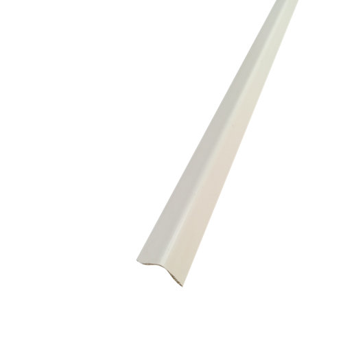 Puerta acristalada lucerna premium blanca d 7x72,5 cm 23 Guardavivo de pvc blanco adhesivo 15x15 mm x 2,60 m (ancho x grueso x largo)