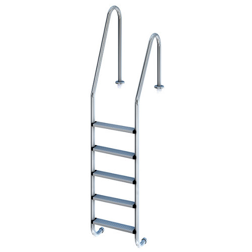 Escalera para piscina 5 peldaños qp asimétrica plus