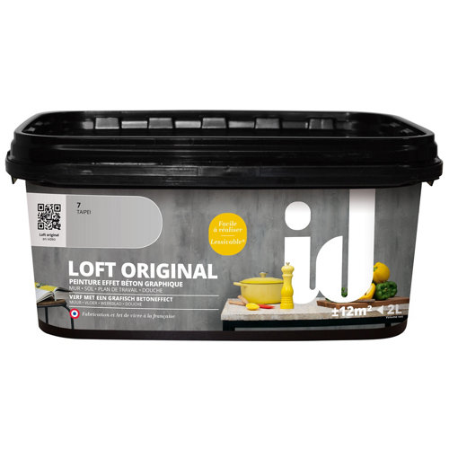 Pintura interior mate luxens 4l 3010-y60r marron empolvado 17 Pintura efecto loft beton 2l tapei