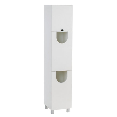Mueble lavanderíablanco de 37x 181x 39cm
