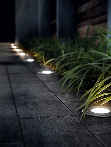 como elegir focos para exterior leroy