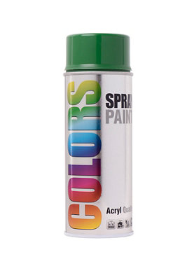 Spray pintura Colors verde hoja brillo 0,4L