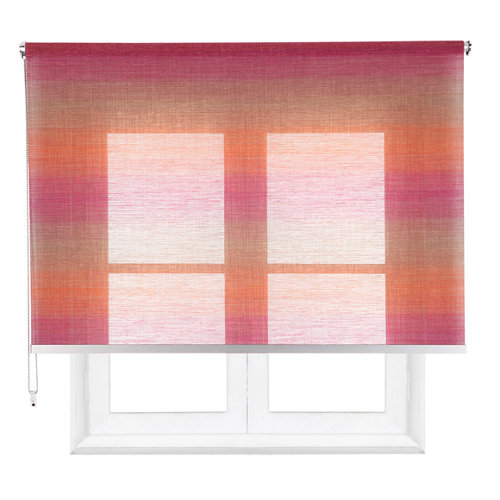 Estor enrollable translúcido tokyo tierra rojo de 184x230cm