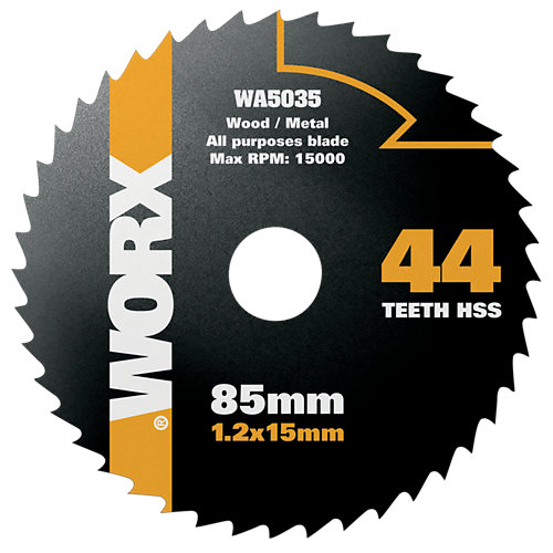 Hoja de sierra para worxsaw wa5035 de 24 mm
