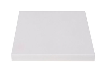 Encimera laminada blanca 63x180x2,8 cm