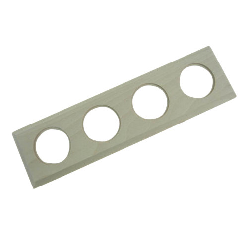 Marco cuádruple fontini venezia madera natural