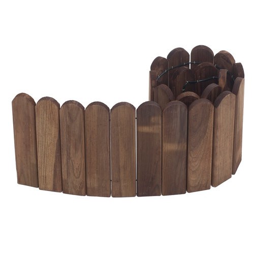 Bordura para plantar de madera 20x120 cm