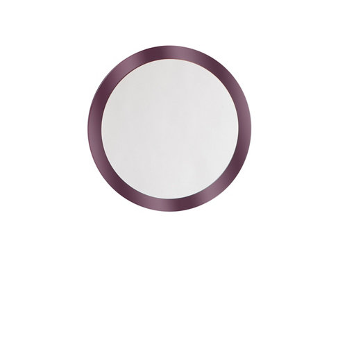 Espejo de baño sphere violeta 90 x 90 cm