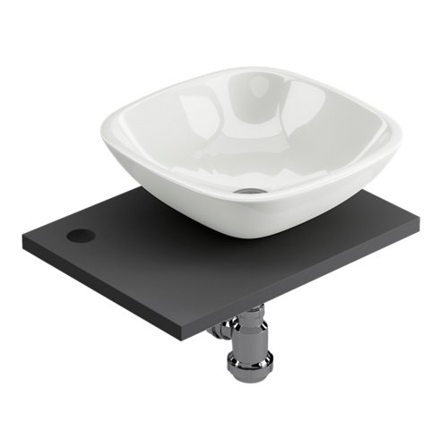 Mueble baño y lavabo kit mini stone 40x30 cm