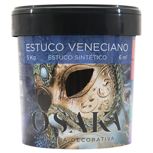 Pintura decorativa osaka madreperla azul oscuro 2,5l de la marca OSAKA en acabado de color Blanco fabricado en Varios, ver descripción