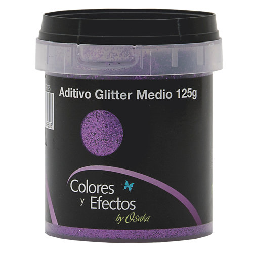 Colorante en polvo osaka glitter púrpura 125 gr