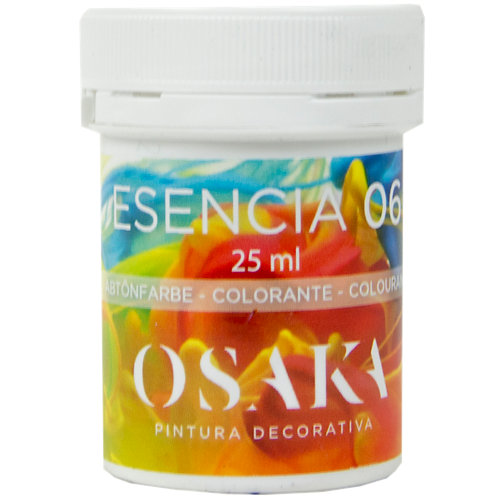 Kit pintura tiza la pajarita 250ml ceniza + caja de madera de 30x15x20 cm 19 Colorante osaka esencia azul 25ml