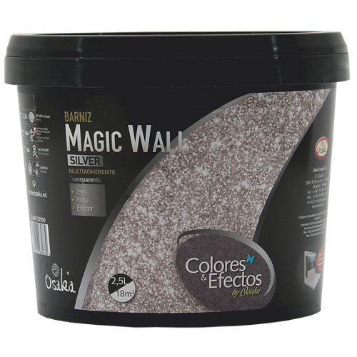 Pintura interior salud activa verde oliva mate 4l de la marca OSAKA en acabado de color Gris / plata fabricado en Varios, ver descripción
