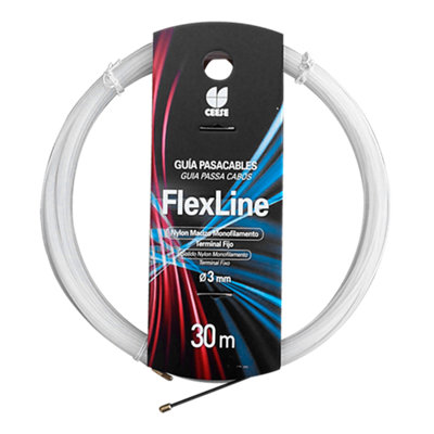 Guía pasacables de nylon de 3mm 30 m