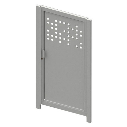 Puerta peatonal tetris up 100x200 cm blanco