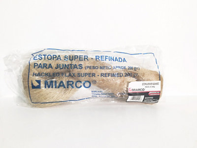 Estopa para juntas