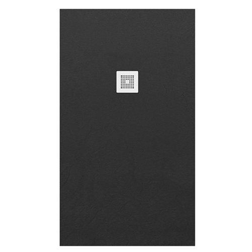 Plato de ducha colors pizarra 110x100 cm negro