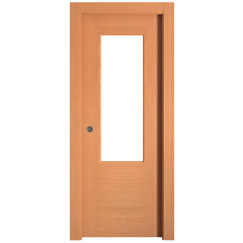 Puerta de entrada acorazada serie v provenzal izquierda sapelli/blanco 206x89cm 28 Puerta de interior corredera canarias haya de 72.5 cm