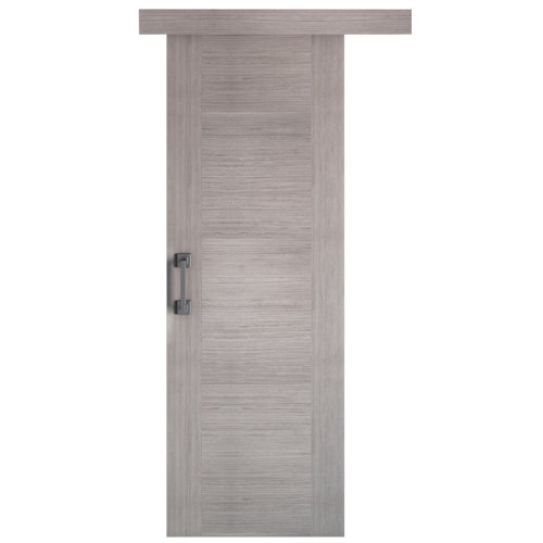 Listón de abeto cepillado 44x44mm x 2.4m (ancho x espesor x largo) 27 Puerta de interior corredera niza gris de 82.5 cm