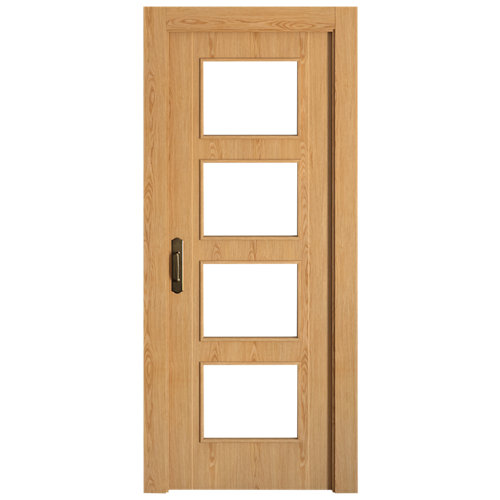 puerta oslo gris de apertura derecha de 82.5 cm 26 Puerta de interior corredera sidney roble de 82.5 cm