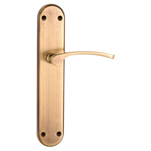 Manilla interior de puerta manilla de zamak cepillado