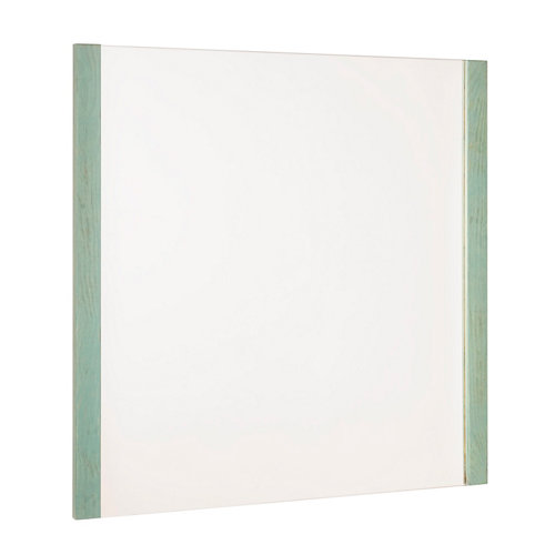 Espejo de baño amazonia verde 80 x 80 cm