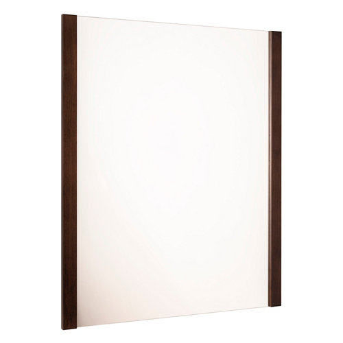 Espejo de baño amazonia marrón 60 x 80 cm
