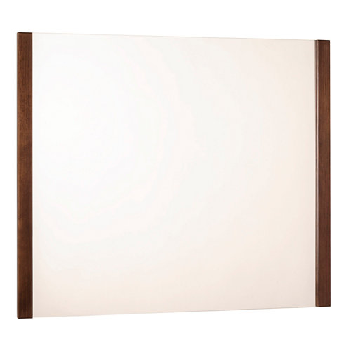 Espejo de baño amazonia marrón 100 x 80 cm