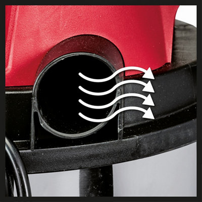Aspirador industrial seco-húmedo 1250W 12L TC-VC 1812 S EINHELL · LEROY  MERLIN