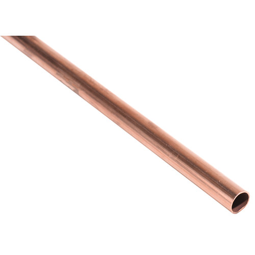 Tubo de cobre ø15 mm 1 metro de longitud