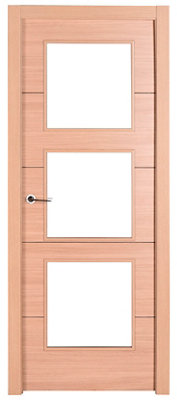 Puerta Berna Roble De Apertura Derecha De 72.5 Cm · LEROY MERLIN