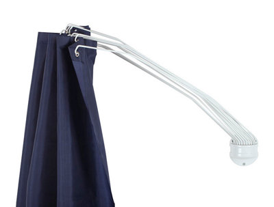 ¿Para qué sirve una barra de cortina tipo paraguas? · LEROY MERLIN