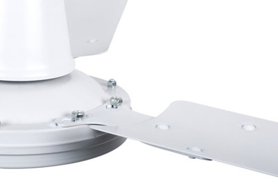 Ventilador de techo sin luz INSPIRE Garbin 142 cm Blanco DC Ventilador de techo sin luz INSPIRE Garbin 142 cm Blanco DC