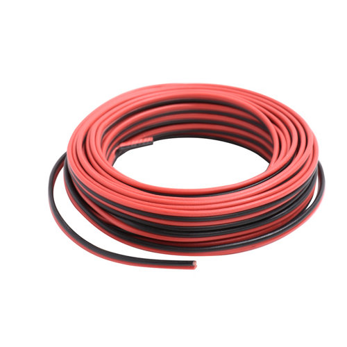Cable de altavoces lexman negro/rojo 2x1,5 mm² 20 m