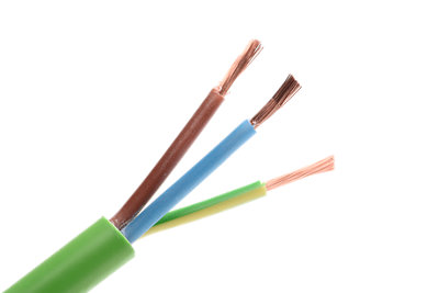 Cable para coche color verde 25 m, 1,5 mm, 21 A, 12 V, fino 