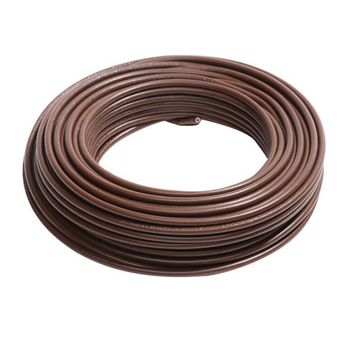 Cable eléctrico lexman h07v-k marrón 6 mm² 10 m
