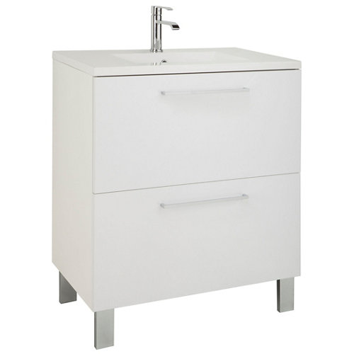 Mueble de baño aida blanco 60 x 45 cm
