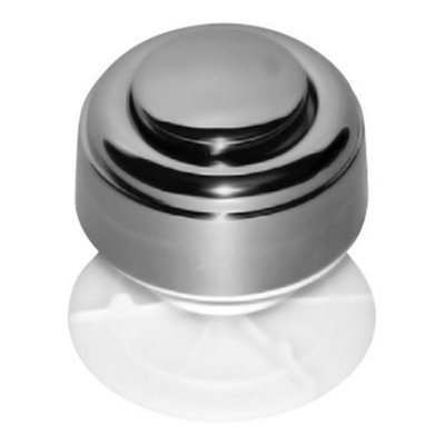 Fominaya TYF15 - Descargador Tyfon+ 15 universal con pulsador - grifo vertical extensible Fenyx Negro