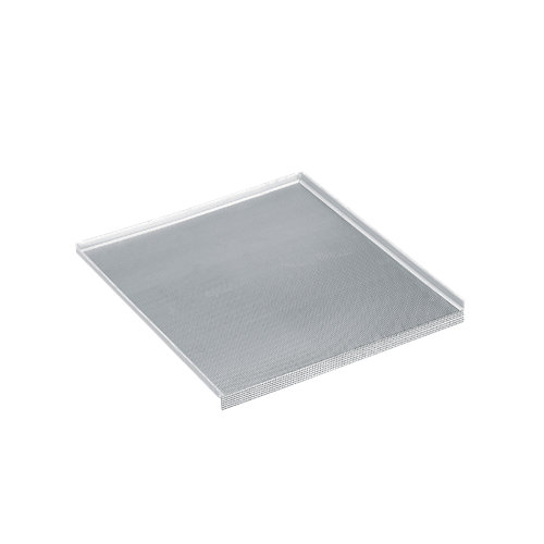 Plancha antihumedad para mueble de cocina fabricada en aluminio de 56.5x1.6 cm