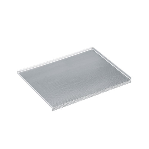 Plancha antihumedad para mueble de cocina fabricada en aluminio de 76.5x1.6 cm